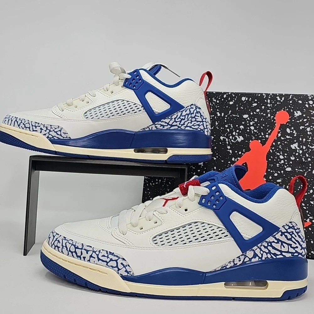 Nike Air Jordan Spizike Low Sail Storm Blue IM2176-133 Mens Shoes - Size 9.5